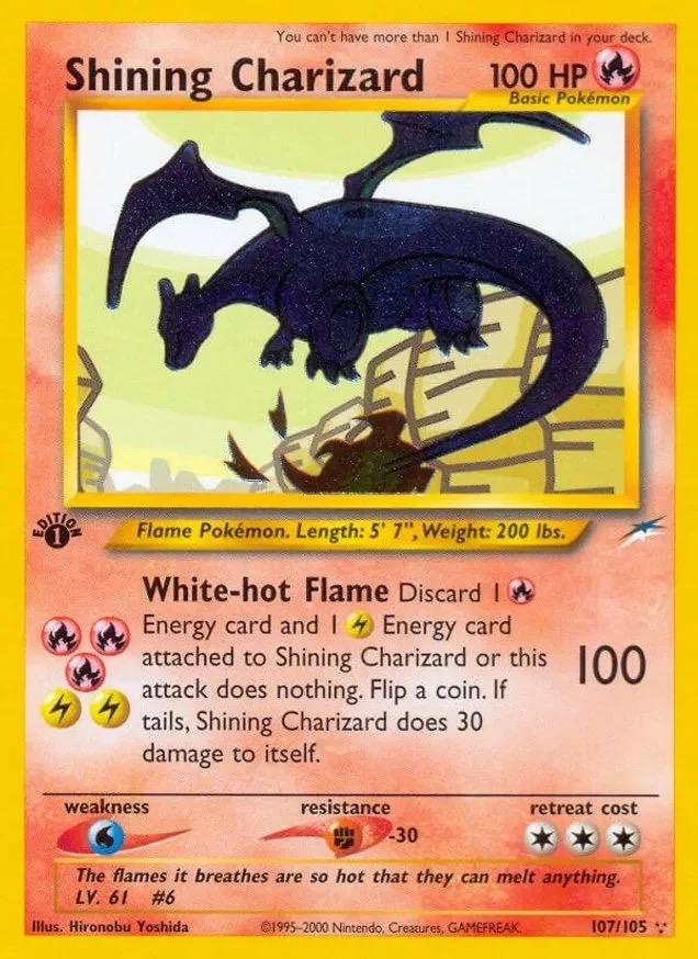 Charizard Pokemon Card trading card product photo card product photo